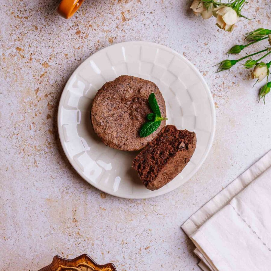 Muffiny czekoladowo-orzechowe