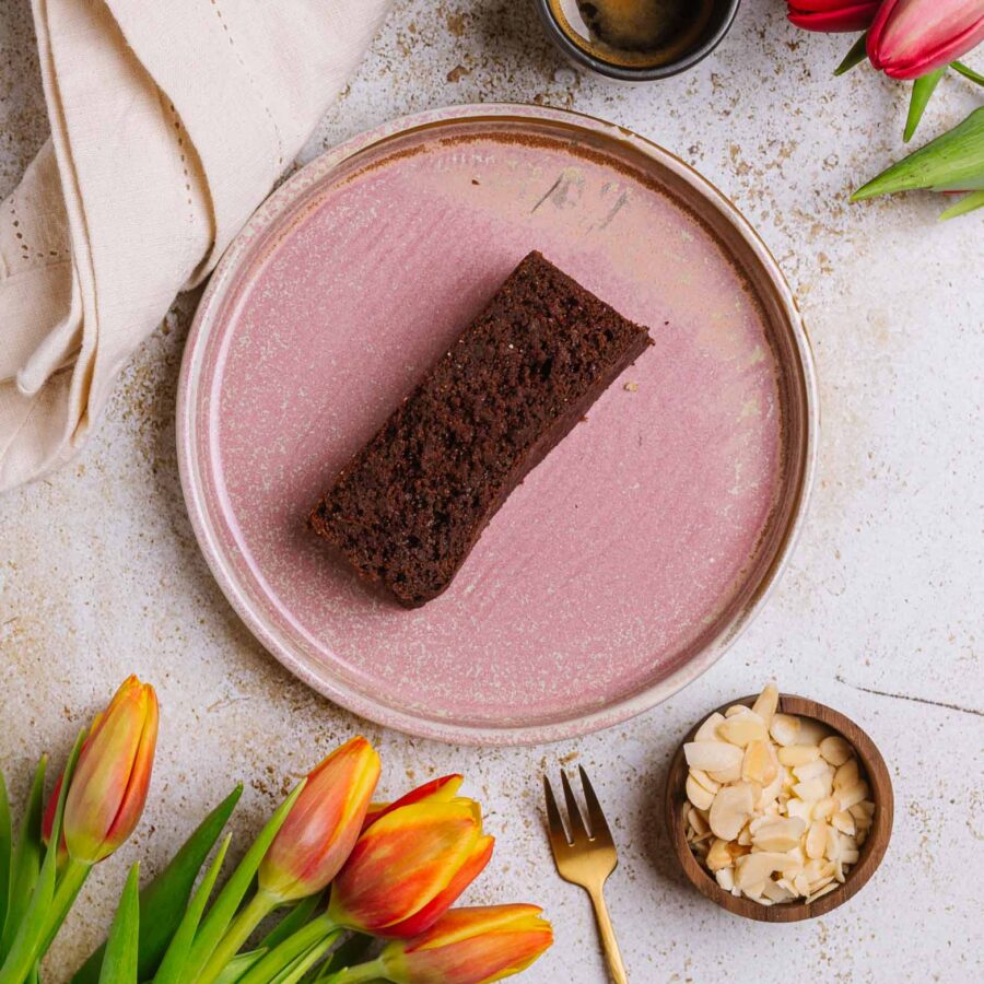 Bezcukrowe brownie z tahini