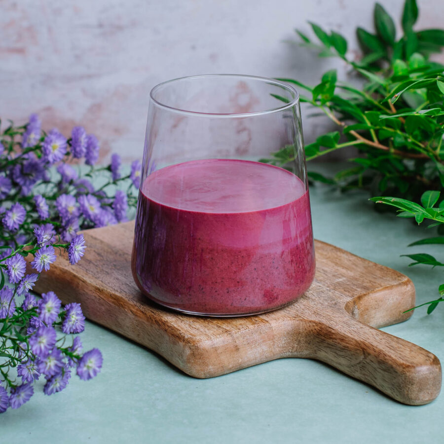 Jagodowy skyr pitny